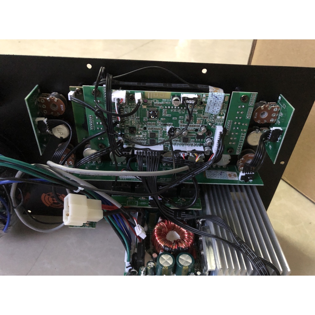 Mạch loa kéo 4 tất đôi có Reverb-nguồn đôi 34V