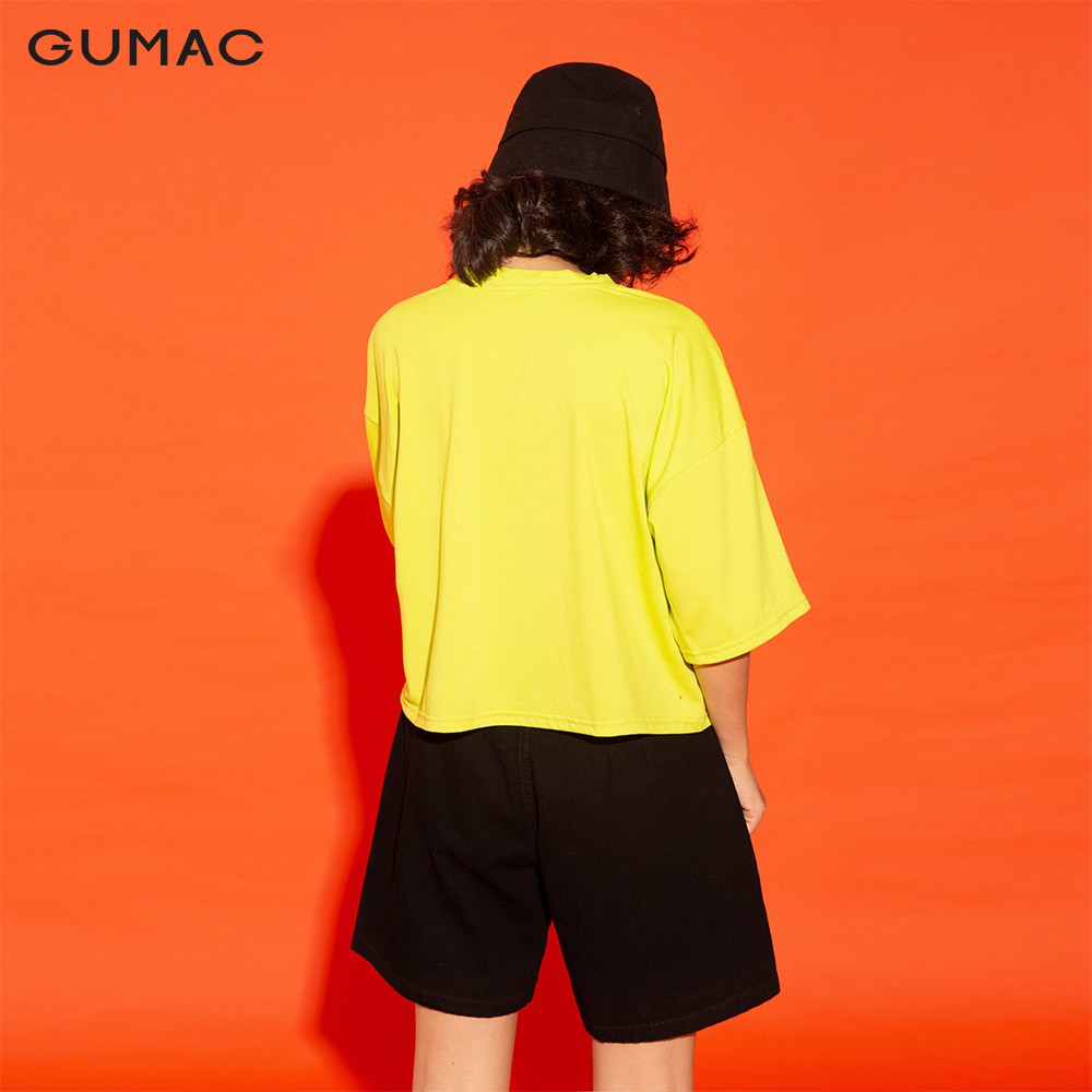 Quần jean nữ ống lửng chiết ly túi GUMAC năng động, trẻ trung QJA1294 | BigBuy360 - bigbuy360.vn