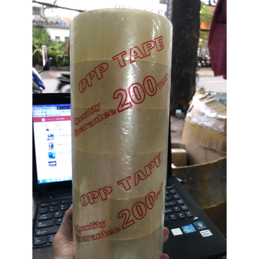 [SIÊU SIÊU RẺ] BĂNG KEO 200 YARD 1 CÂY 6 CUỘN