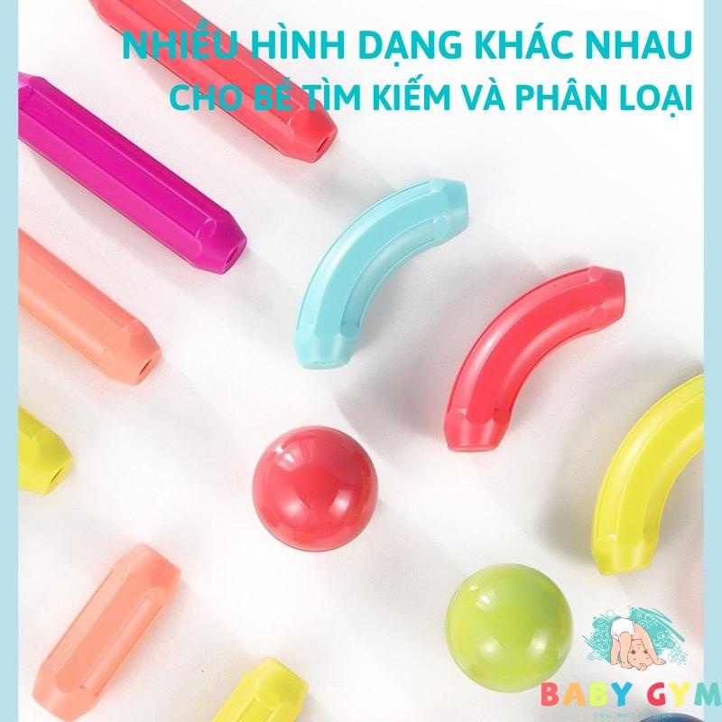 Bộ xếp hình nam châm cho bé BABYGYM đồ chơi nam châm xếp hình thông minh, phát triển tính sáng tạo cho trẻ từ 3 tuổi