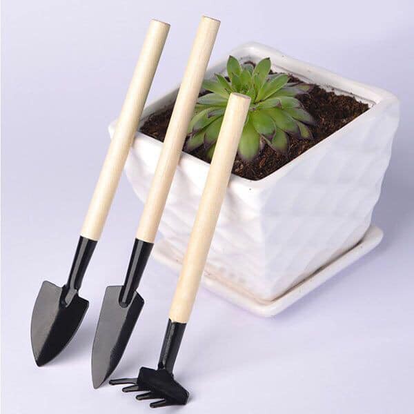 Bộ dụng cụ làm vườn mini cho bé [đổi trả nếu bị lỗi] gồm combo 3 dụng cụ tiện lợi