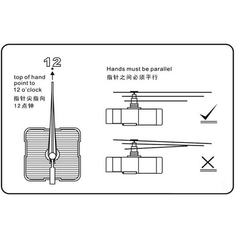 Bộ Kim Đồng Hồ Thay Thế Cho AOTO Atomic Radio