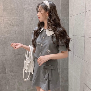 set cổ sen tag nơ đá