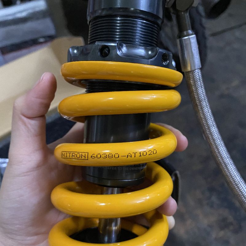 Phuộc bình dầu OHLINS Raider Satria xoay 360 độ....