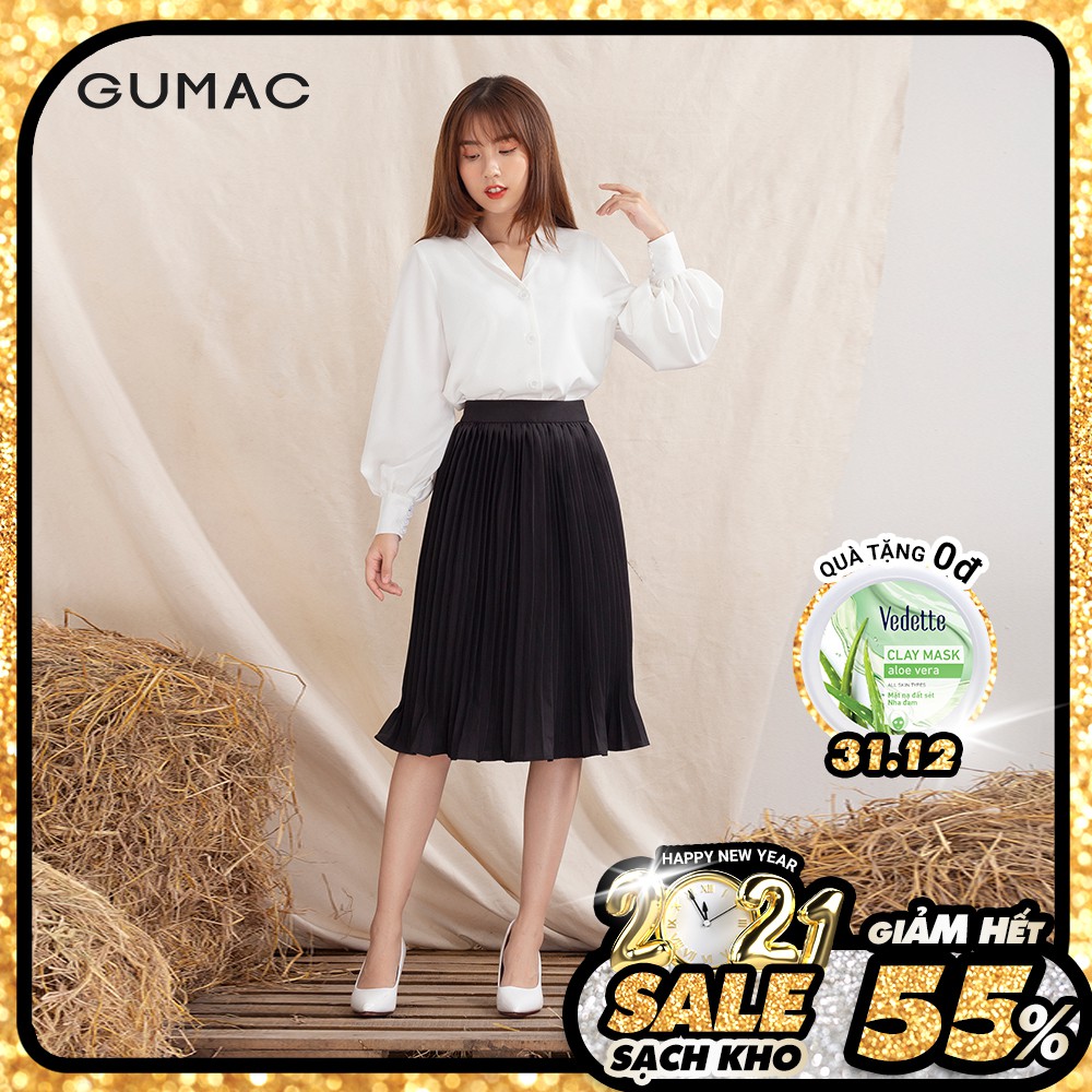 Váy dập ly rẻ quạt VA1099 GUMAC | BigBuy360 - bigbuy360.vn