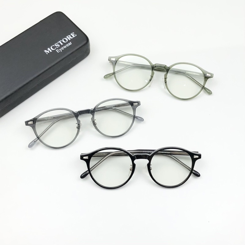 Gọng Mắt Kính Dáng Tròn Lõi Thép Hottrend 2022