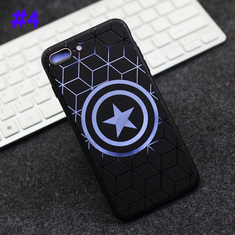 Ốp điện thoại mặt bóng họa tiết Batman Spiderman cho HUAWEI J7 J2 Prime Nova 3i Y9 2019 Vivo S1 V9 OPPO F3 A77