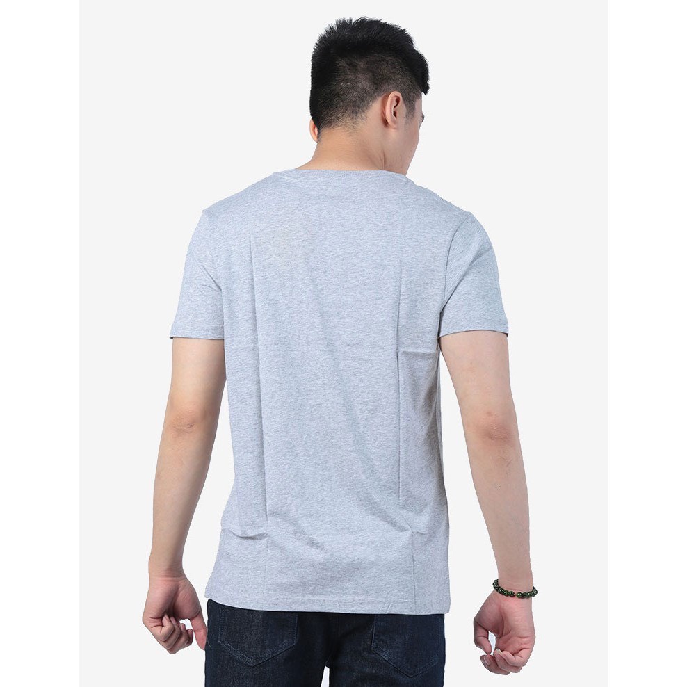 Áo Thun Cổ Tim Nam Body Vải Cotton Dày Đẹp Mặc Thoáng Mát