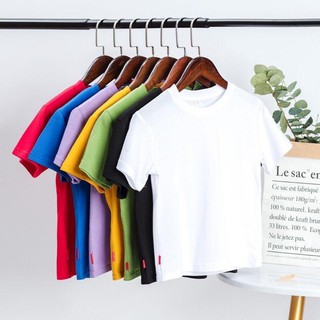 Áo thun trơn cộc tay F21 cho bé từ 6-35kg