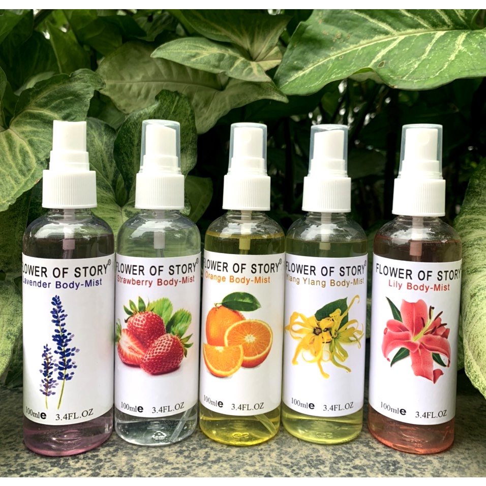 Xịt Thơm 2in1 Body Và Xịt Thơm Phòng Hương Hoa Quả Flower Of Story 100ml