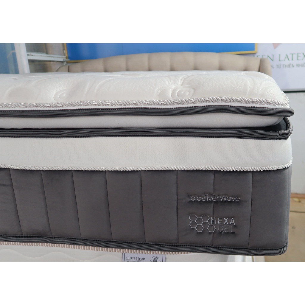 Nệm lò xo Dunlopillo Elizabeth, kháng khuẩn, êm ái, nâng đỡ tối ưu