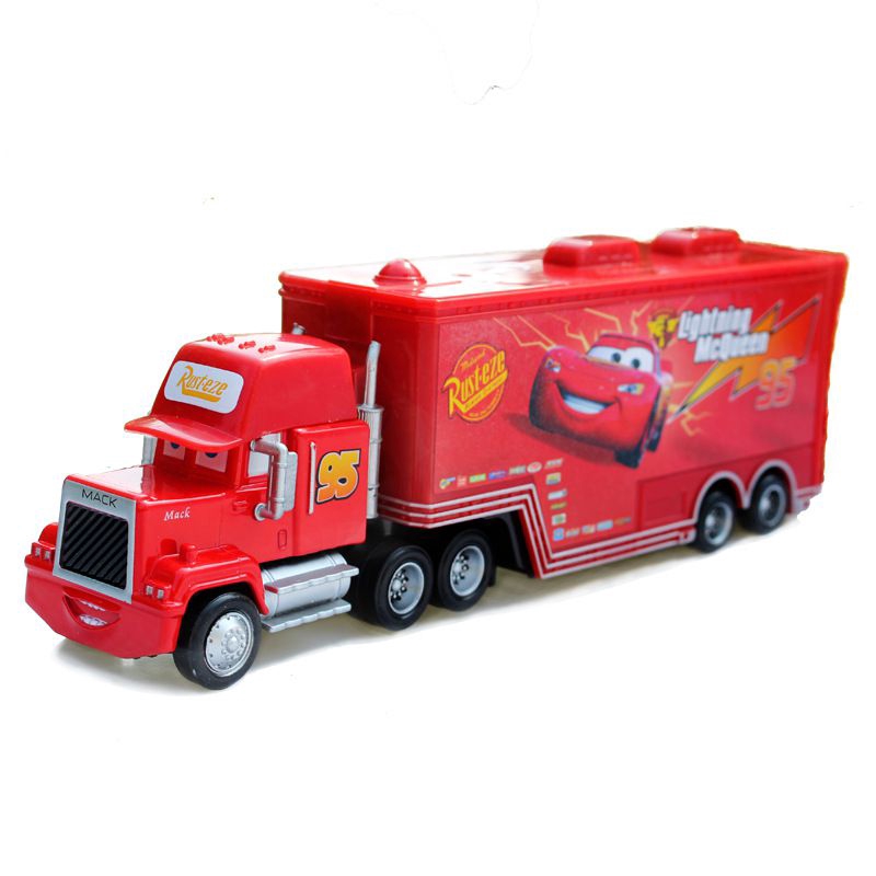 Xe Tải Đồ Chơi Mack Lightning Mcqueen King Jackson Storm Racer Cho Bé