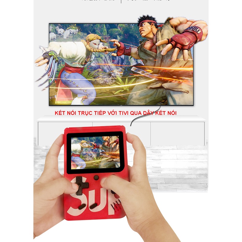 Bộ chơi game mini 4 nút SUP cao cấp với nhiều tựa game huyền thoại [CN31]