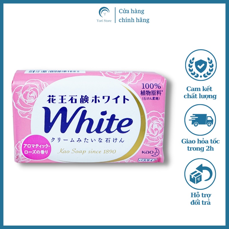 Xà phòng tắm KAO 130g Nhật Bản 4 loại hương