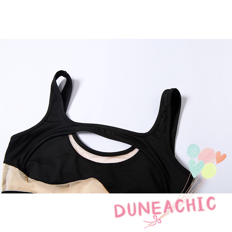 Bộ Áo Tank Top Khoét Lỗ + Quần Dài Lưng Cao Thời Trang L0411