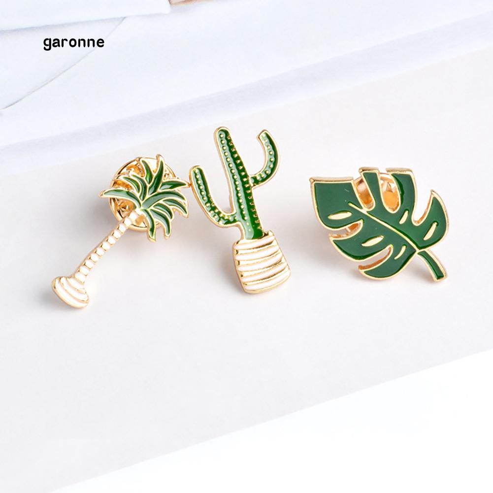 Ghim Cài Áo Hình Cây Dừa , Xương Rồng Độc Đáo
