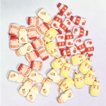 Charm chai yakult C3a nguyên liệu làm slime handmade thủ công trang trí ốp điện thoại