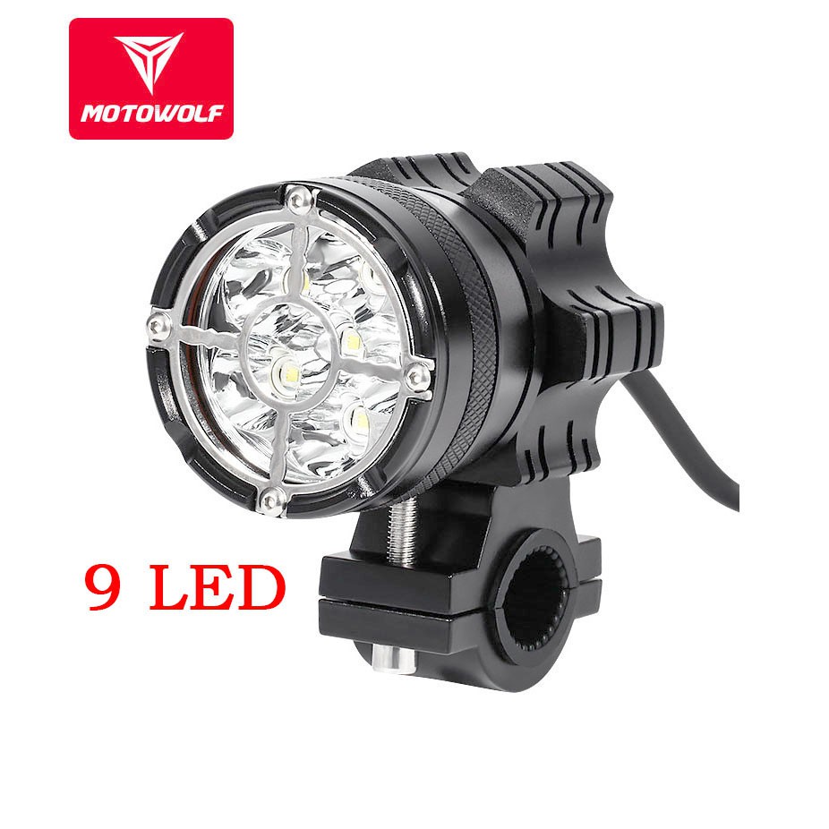 Đèn Trợ Sáng L9 MOTOWOLF 40W [ Tặng Công Tắc ]