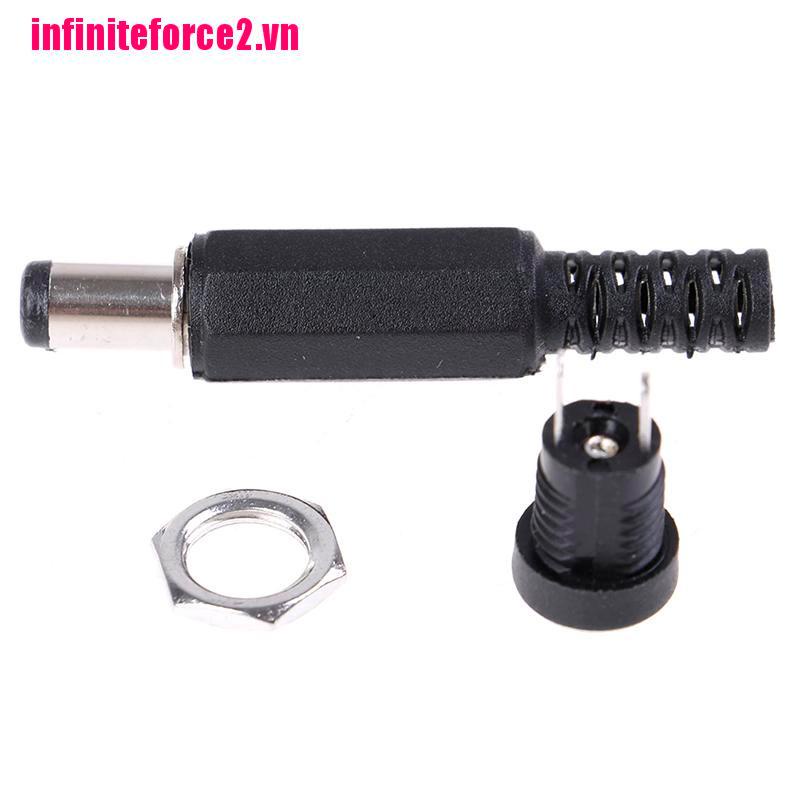 Bộ 2 Phích Cắm + Nguồn Dc