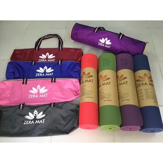 Thảm Yoga TPE 6mm 1 Lớp Tặng Kèm Túi Zera Cao Cấp