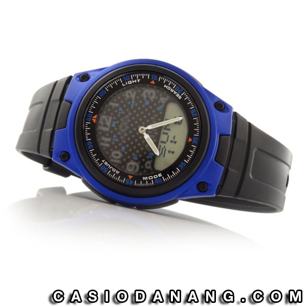 Đồng hồ nam dây nhựa Casio Standard chính hãng Anh Khuê AW-80-2BVDF (40mm)