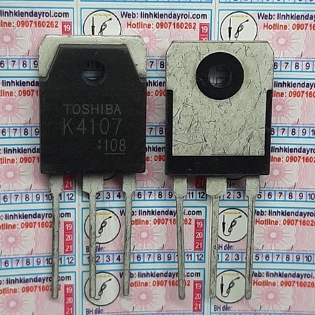 Linh kiện điện tử 2SK4107 K4107 MOSFET 500V 15A KÊNH N TO-247