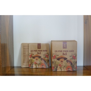 Cà phê phin giấy D&S _ daddy and son coffee