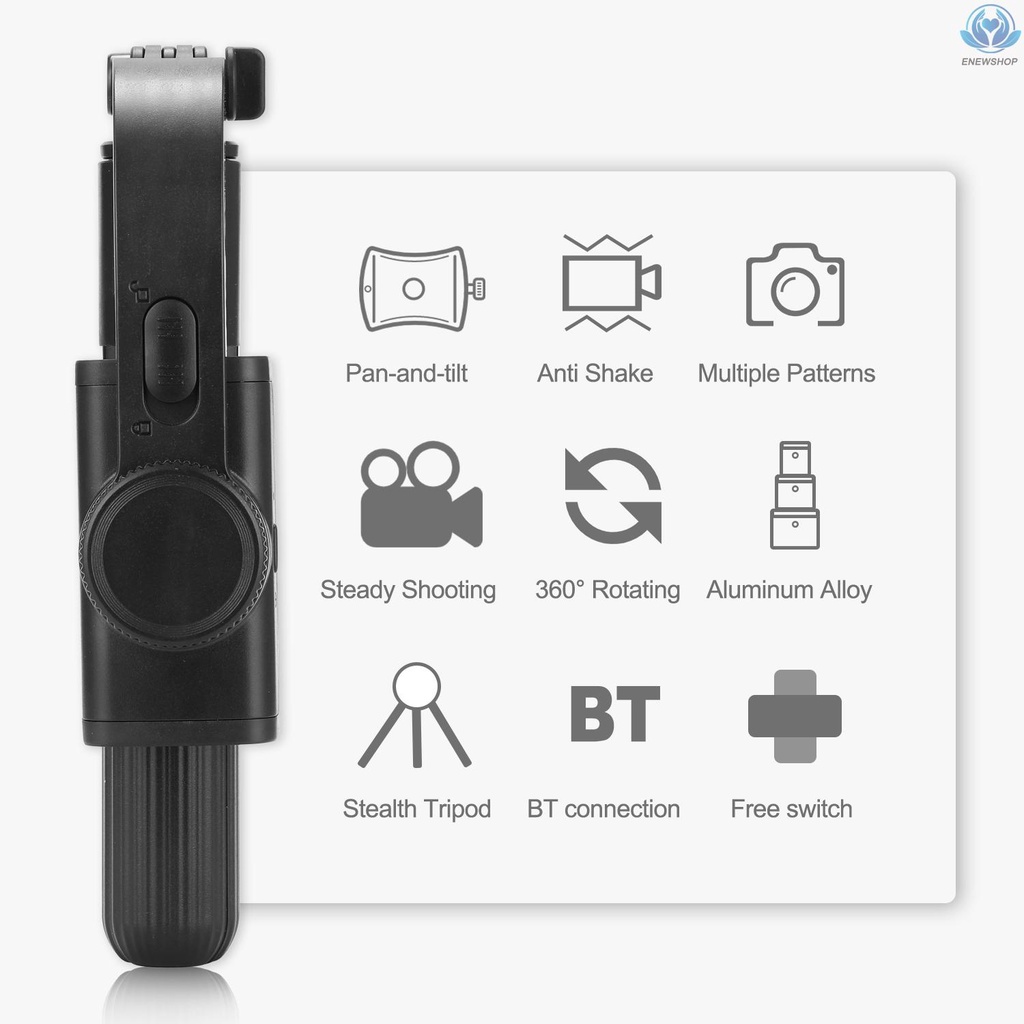 Gậy Ba Chân Cầm Tay Chống Rung Có Điều Khiển Từ Xa Bt Cho Điện Thoại | BigBuy360 - bigbuy360.vn