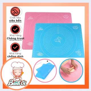 Tấm lót nhào bột/Thảm lót nướng, nhào bột, cán bột bằng silicon 40x5cm