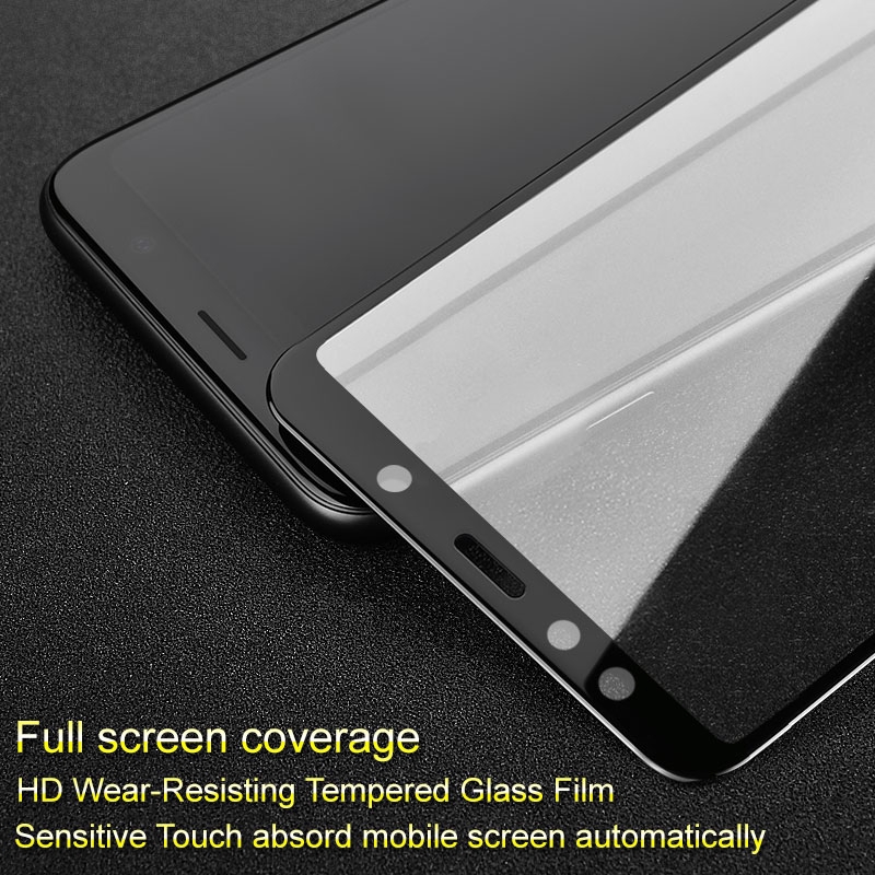 Imak Samsung Galaxy A7 2018 Tempered Glass HD Full Cover Screen Protector Film