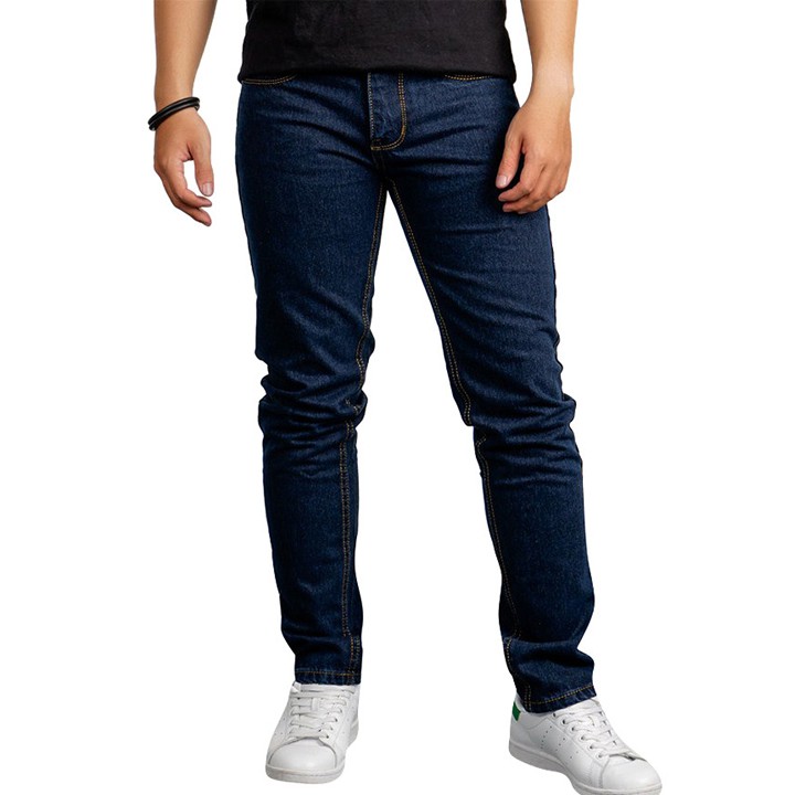 Quần Jean Nam Chất Cotton 100% Co Giãn Mềm Mịn Dáng Ôm Body Hàn Quốc | BigBuy360 - bigbuy360.vn