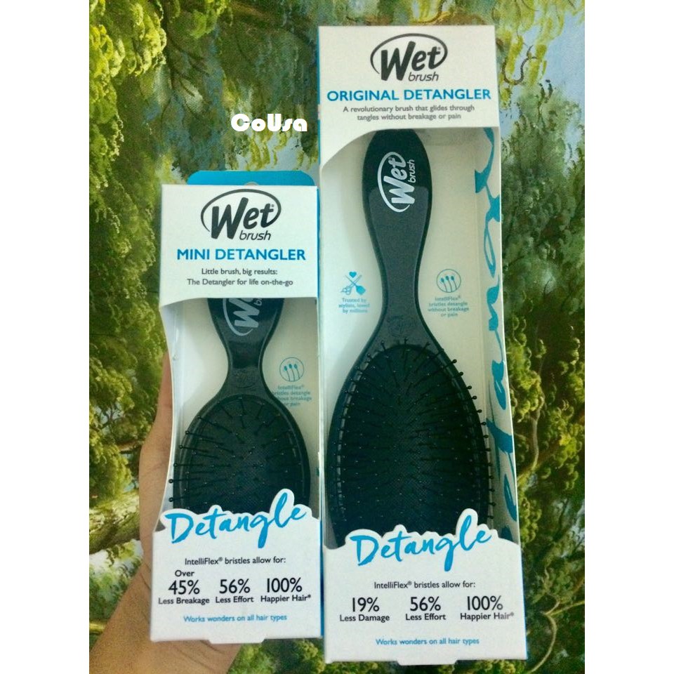 LƯỢC CHẢI TÓC CHỐNG RỐI WET BRUSH : ORIGINAL DETANGLER & SPEED DRY