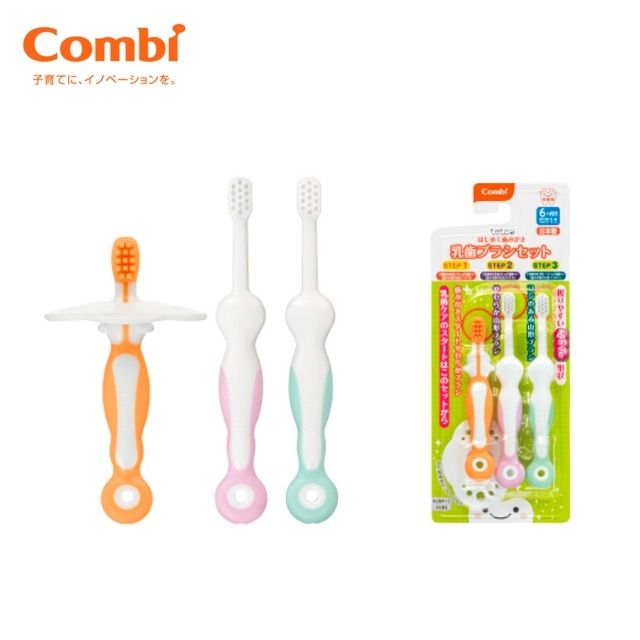 Bàn chải đánh răng Combi Teteo bước 3