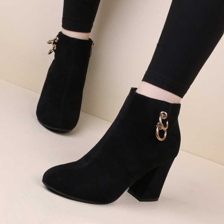 Giày Bốt Martin Nữ Cổ Thấp Thời Trang Anh size 35-43