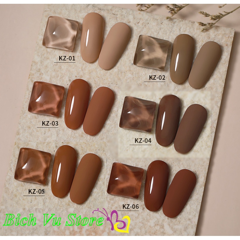 Sơn gel AS mã KZ | chai đen