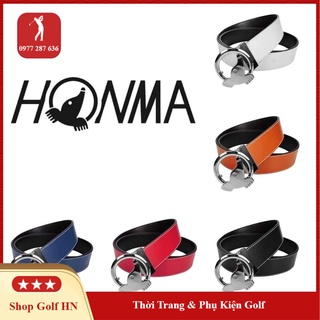 Dây lưng golf nam nữ honma da cao cấp thời trang golf dl018