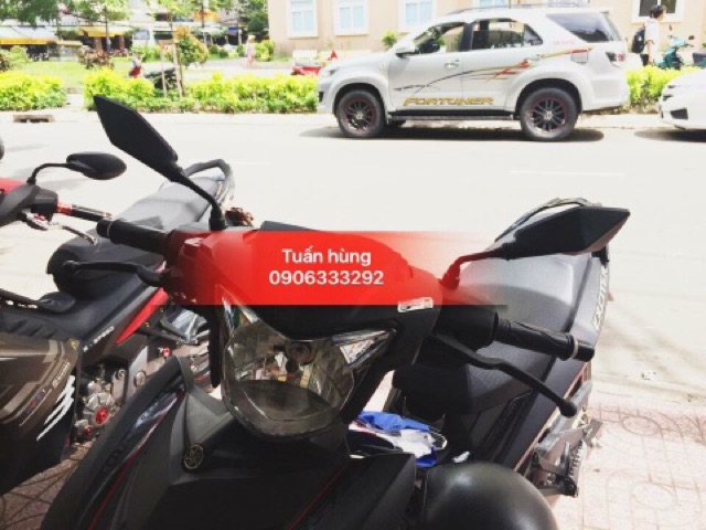 Kính chiếu hậu  x5 racing gắn xe máy - gương xe máy kiểu - đồ chơi xe máy