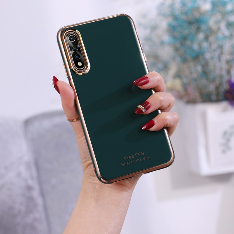 Ốp điện thoại viền mạ vàng in chữ Best Day đơn giản cho OPPO A91 A31 A9 A5 2020 A7 A5S A3S A83 A57 A39 REALME X X2 XT | BigBuy360 - bigbuy360.vn