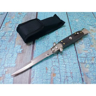 Dao Phượt Du Lịch Cán Gỗ Đen 23cm