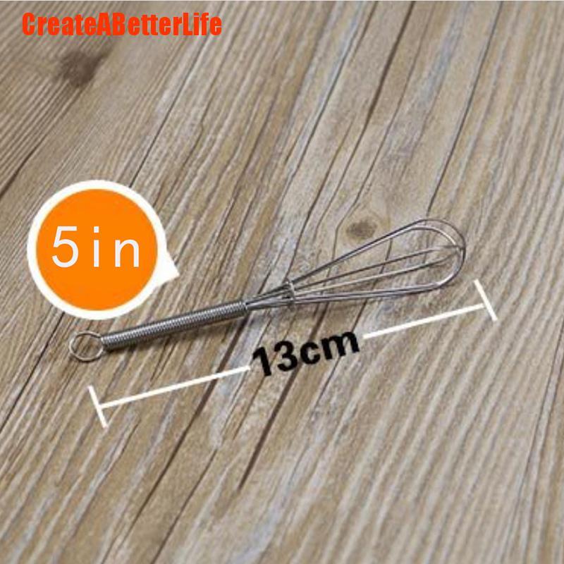 Dụng Cụ Đánh Trứng 13cm 5inch Bằng Thép Không Gỉ