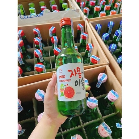 Nước trái cây Soju Hàn Quốc Jinro - Shochu SPT hương hoa quả
