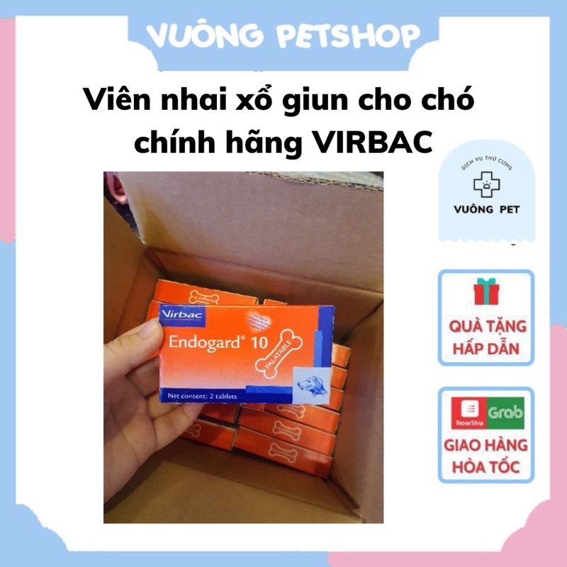 THỰC PHẨM CHỨC NĂNG CHÓ CÚN ENDOGARD VIRBAC