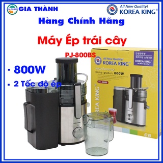 Máy ép trái cây Korea King Chính hãng Hàn Quốc, Ép mọi loại hoa quả to,mini Nhanh-Bền-An toàn