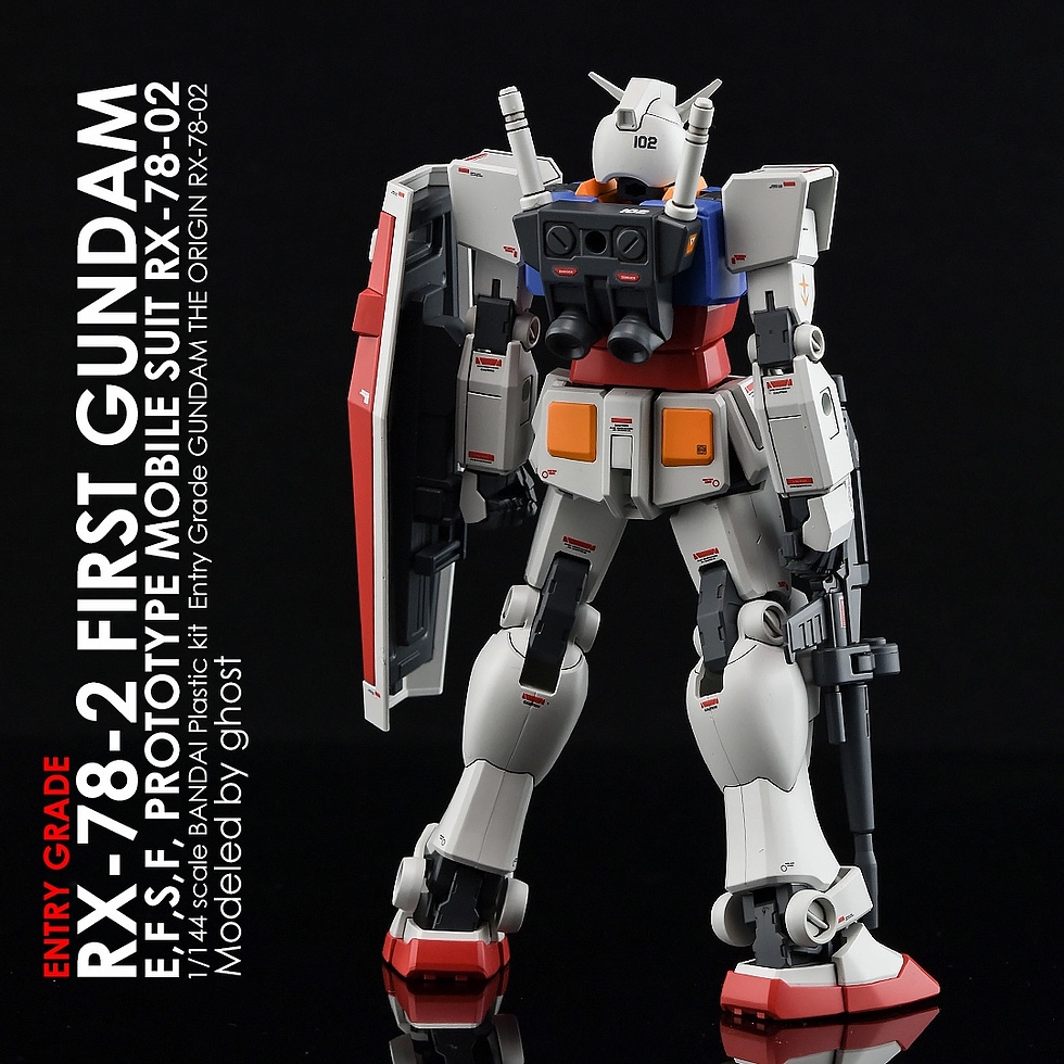 Decal Dán Trang Trí Xe Hơi GHOST HG GTO GREEN ZAKU RX 78-2 EG RX 78-2 Chất Lượng Cao