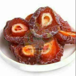 ( MIỄN SHIP Ở HCM) GÓI 500G Xí muội Đào chẻ siêu ngon, siêu rẻ.. để