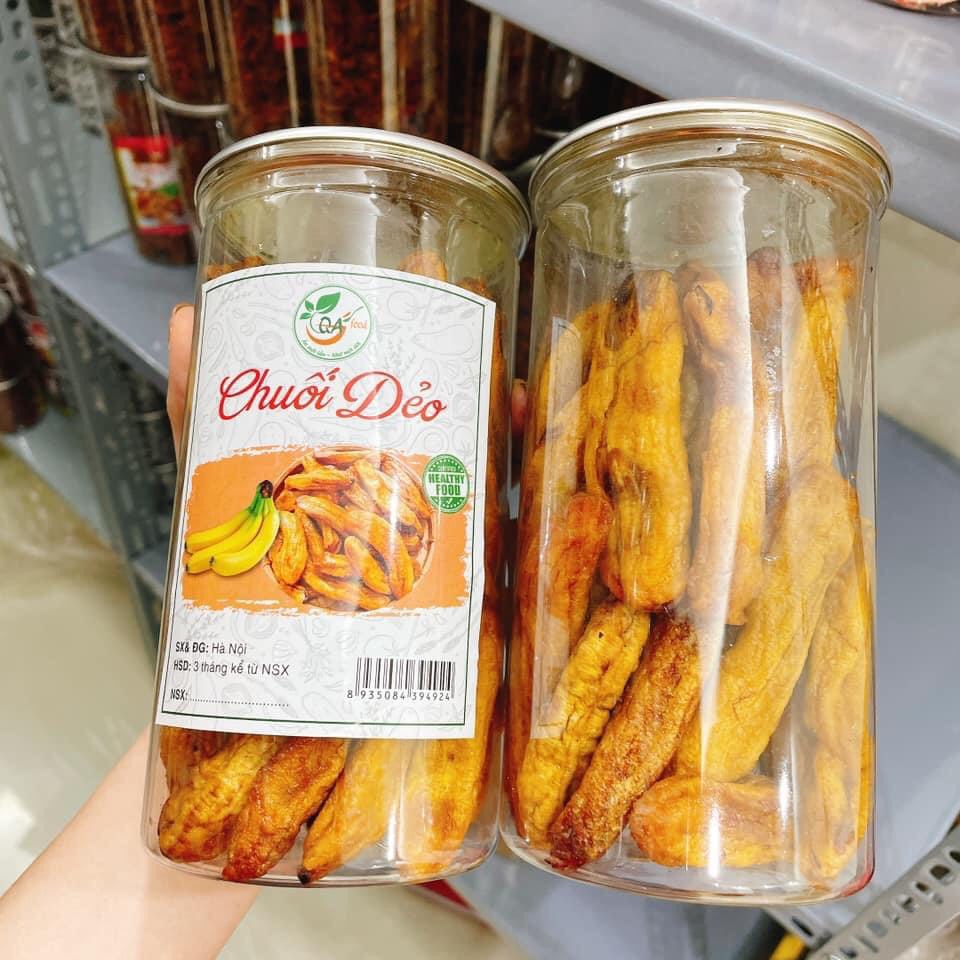 Chuối Sấy Dẻo Thơm Ngon - Hũ 500gr