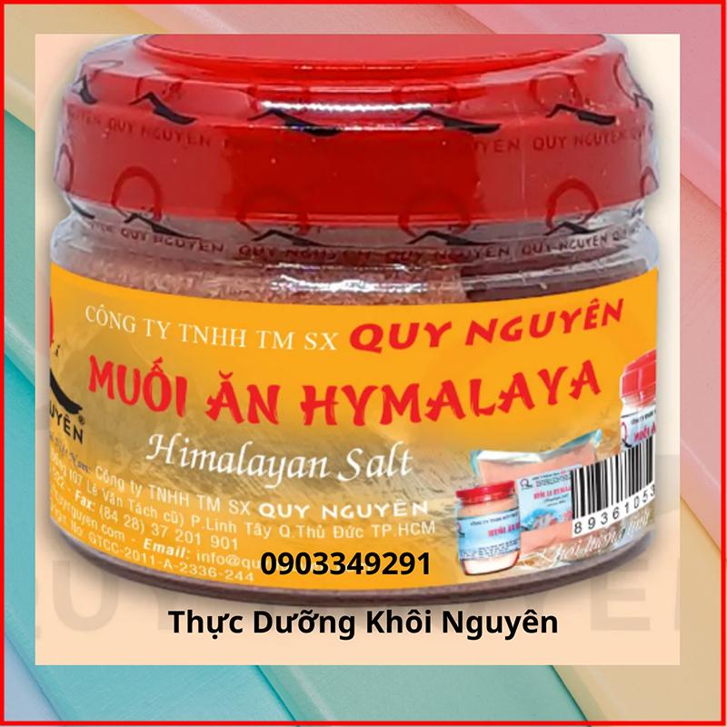 Muối Ăn Hymalaya Quy Nguyên Thầy Tuệ Hải Chùa Long Hương 400g