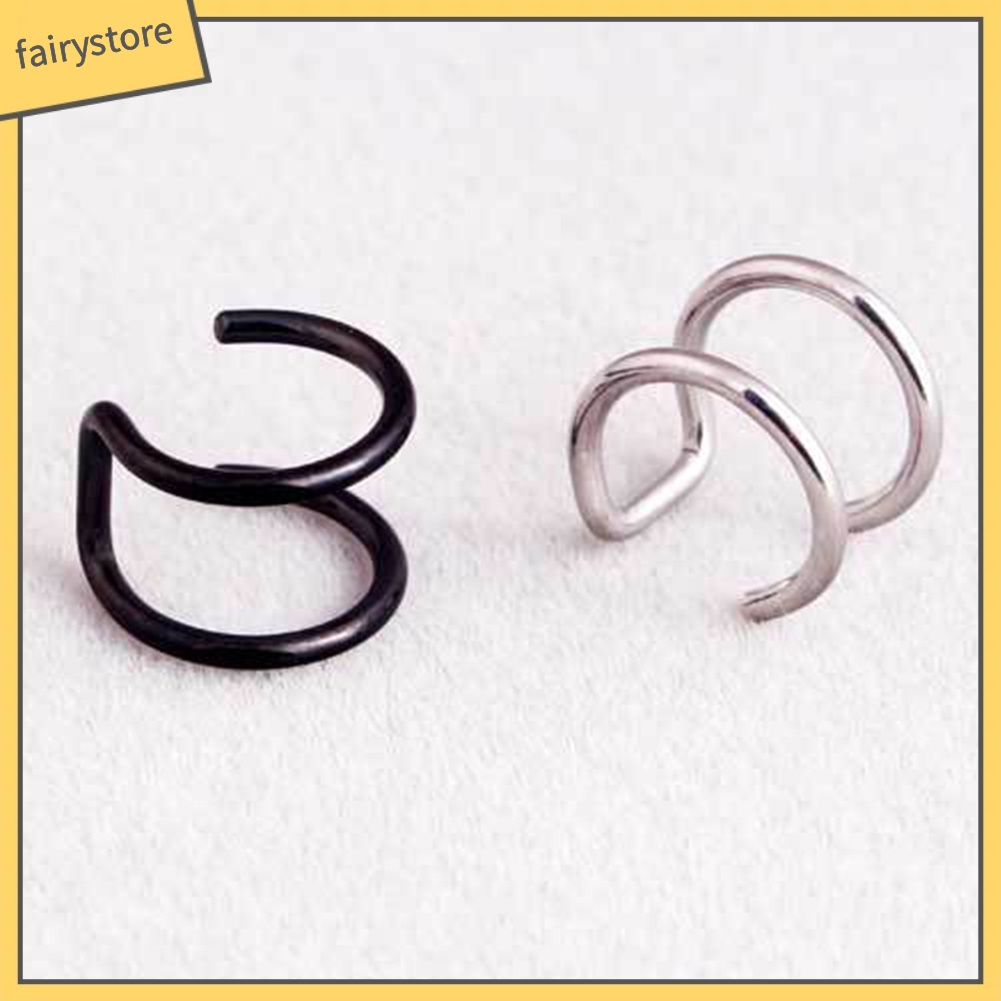 1 Khuyên Vành Tai Đính Đá Thời Trang Cho Nữ