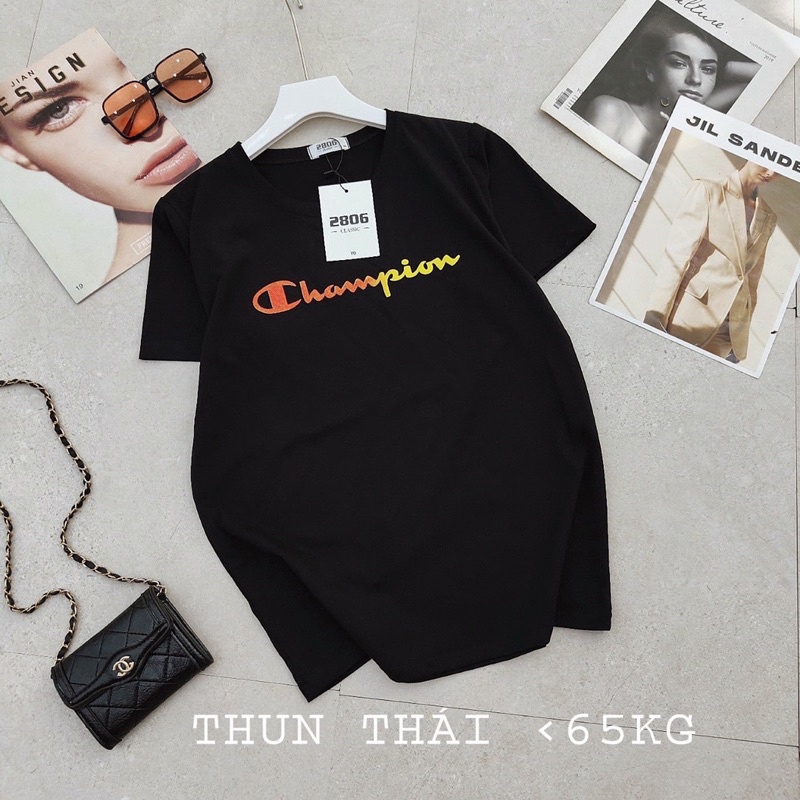 Áo thun thái cao cấp <65ki chất mát mịn
