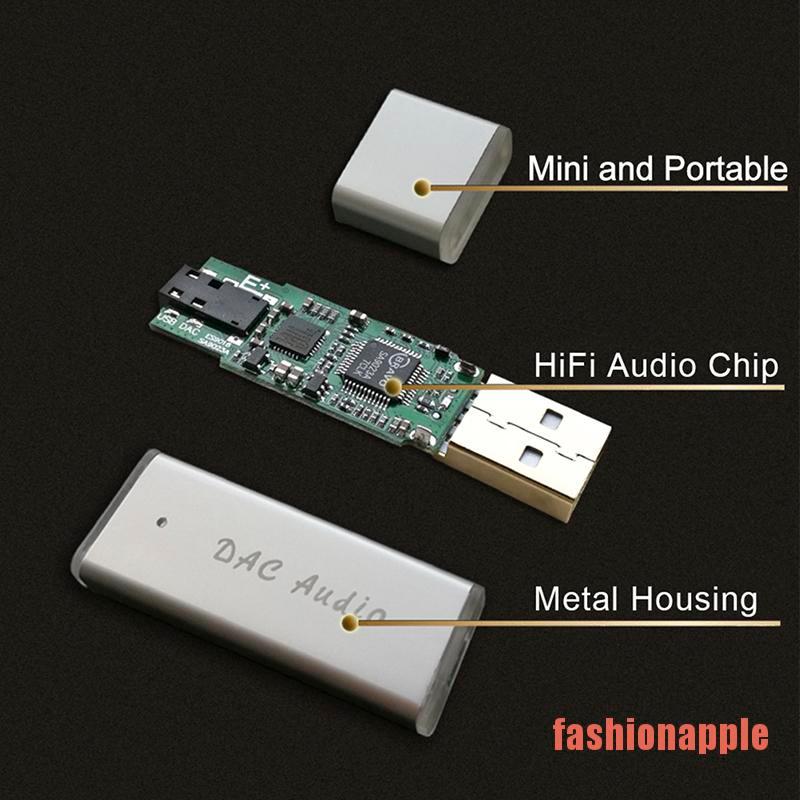 JFF USB HiFi Sound Card OTG DAC Decoder Amplifier SA9023A ES9018K2M Fever JFF